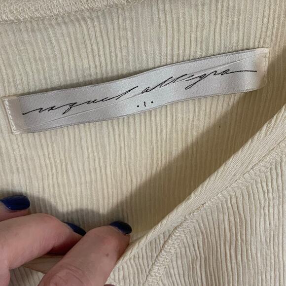 Raquel Allegra Cream top size 1 - Picture 2 of 6